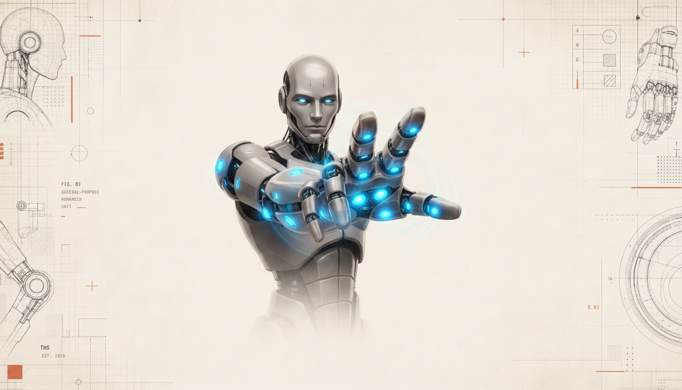 Generative Bionics unveils Gene.01: Europe's answer is a humanoid that feels you coming.